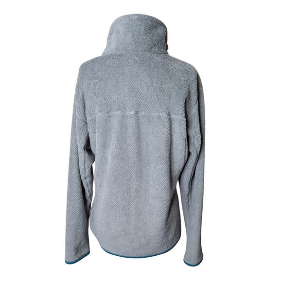 Patagonia Synchilla gray waffle fleece   Snap T pullover jacket Polartec warm L - Picture 3 of 9